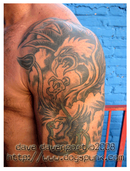 shoulder sleeve tattoo. shoulder tattoo,